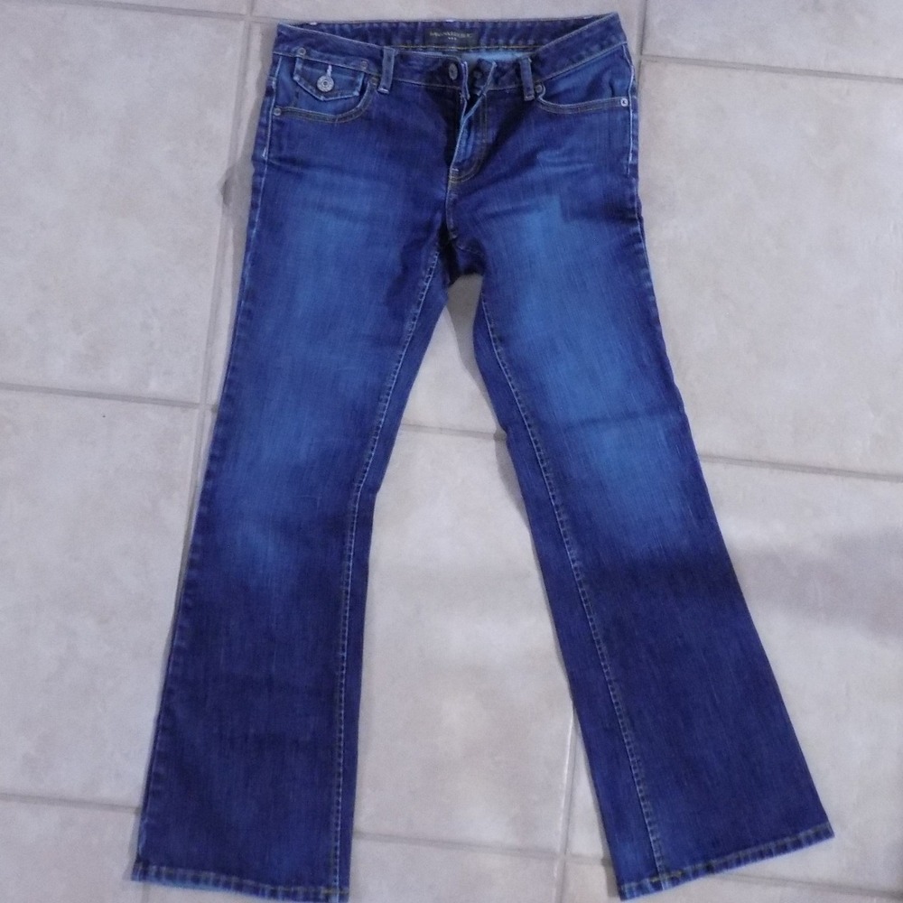 Banana Republic‎ Womens Blue Wash Bootcut Denim Jeans Size 8